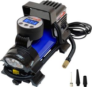 lot 5560 image: EPAuto 12V DC Portable Air Compressor Pump, Digital Tire Inflator