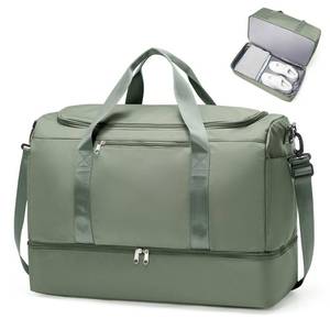 lot 5637 image: Extra Large Travel Duffle Bag,Carry on Overnight Weekend Bag with Shoes Compartment,Weekender Bags for Women for Travel Business Trips Sport Hospital