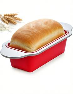 lot 5648 image: Boxiki Kitchen Premium Non-Stick Silicone Bread Loaf Pan, 9x5 Inches Heavy-Duty Steel Frame, Non-Toxic, BPA &amp PFOA Free Perfect for Pound Cakes, Breads, &amp More.