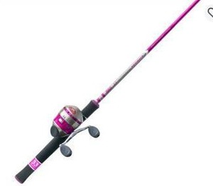Zebco 33 Authentic Ladies Spincast Combo, 6ft