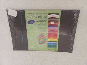lot 25856 image: Roselles World 50 Sheets Black Construction Paper, 12x18