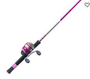lot 25869 image: Zebco 33 Authentic Ladies Spincast Combo, 6ft