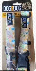 lot 25892 image: Large Dog Collar and Leash Set
