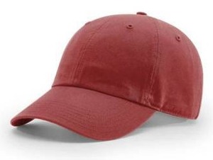 lot 25911 image: Red Adjustable Baseball Cap