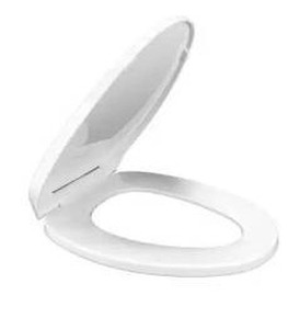 lot 25923 image: Glacier Bay Elongated Toilet Seat, White
