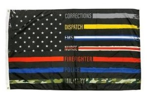 lot 25939 image: First Responder 3x5 ft Flag