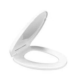 lot 25944 image: Glacier Bay Elongated Toilet Seat, White