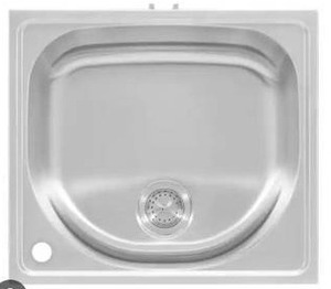 lot 25950 image: Glacier Bay 24-inch Stainless Steel Laundry Sink