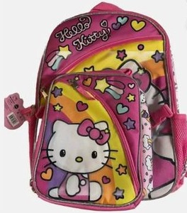 lot 25952 image: Hello Kitty Backpack And Lunch Bag Set