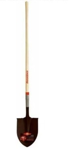 lot 25953 image: RAZOR-BACK Irrigation Shovel With Wood Handle