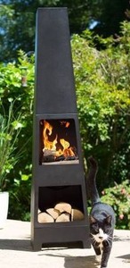 lot 25986 image: La Hacienda Fired Up Liberty Outdoor Chimenea
