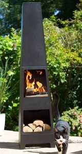 lot 25989 image: La Hacienda Fired Up Liberty Outdoor Chimenea