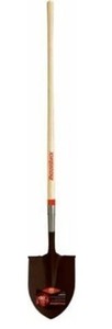 lot 25991 image: RAZOR-BACK Irrigation Shovel With Wood Handle