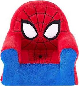 lot 18904 image: Idea Nuova Marvel Spiderman Kids Figural Foam Bean Bag Chair