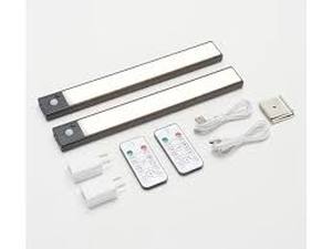 lot 18923 image: Brightliving Set of 2 Rechargable Motion Sensor 12 In. Lights