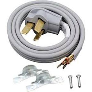 lot 18981 image: Choice Cable 3 Wire 50 A 125250 V 4 Ft Range Cord
