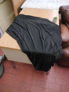 lot 58998 image: Black Event Table Slipcover - Retail $0