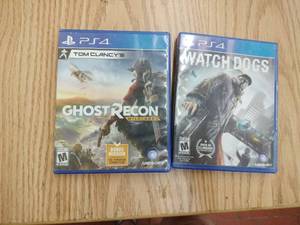 lot 58999 image: Set of 2 PS4 Games - Retail $0