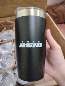 lot 59011 image: Free Rein Insulated Travel Tumbler with Sliding Lid - 19 ct - Retail $15