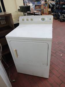 lot 59055 image: GE electric Front Load dryer - Retail $0