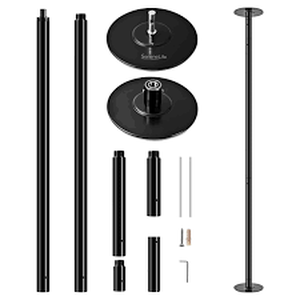 lot 59003 image: Adjustable Tension Portable Metal Aerobics Pole - Retail $0