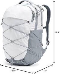 lot 59012 image: The North Face Borealis Backpack Light Gray - Retail $60