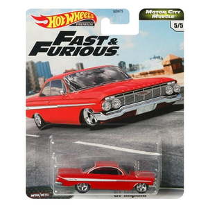 lot 20328 image: Fast & Furious Hot Wheels  61 Impala Vehicle  Toys For Boys Age 3 And Up - Retail $70