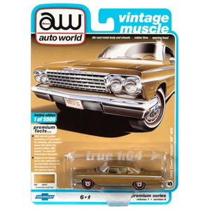 lot 20354 image: Autoworld Muscle Cars Release 5C Premium Licensed Set Of 6 Cars 164 Diecast Model Cars by Autoworld - Retail $18