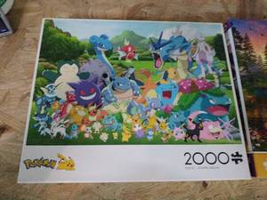 lot 20381 image: Set of 2000 Piece Jigsaw Puzzles - Retail $0