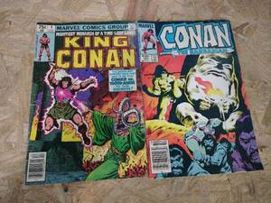lot 20386 image: Set of Vintage Conan Comic Books - Retail $0