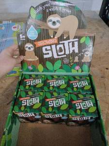 lot 20404 image: Growing Sloth Toys - 6 Ct - Retail $0