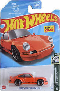 lot 20327 image: Hot Wheels Porsche 911 Carrera RS 2.7 - Retail $0