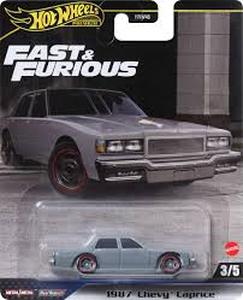 lot 20332 image: Hot Wheels Premium Fast & Furious 1987 Chevy Caprice - Retail $0