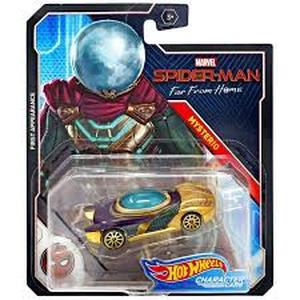 lot 20369 image: Hot Wheels Character Cars Mysterio Die-Cast Car - Retail $0