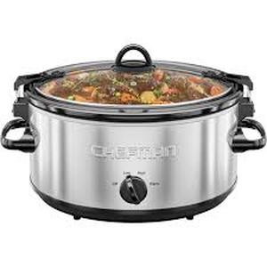 lot 20427 image: Chefman 6-Quart Slow Cooker - Retail $0