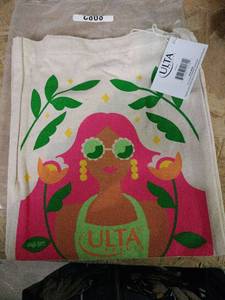 lot 20484 image: Ulta Beauty Canvas Small Tote Bag