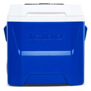 lot 20549 image: Igloo 16 QT Laguna Ice Chest Cooler with Wheels  Blue