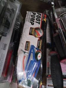 lot 20552 image: Performance Tool Foot Pump - Set of 2