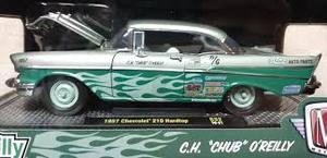 lot 20500 image: M2 Machines OReilly Auto Parts 1957 Chevrolet 210 Hardtop 124