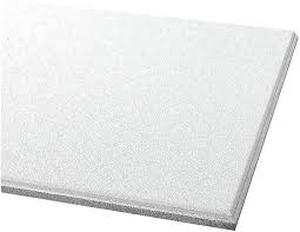 lot 20534 image: Armstrong Ceiling Solutions Ceiling Tiles - Amherst Grey - 12 Pack