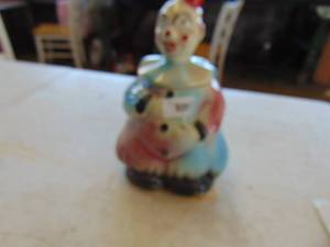 Clown Cookie Jar - Marked USA