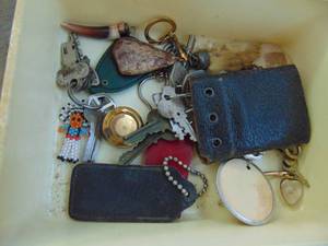 lot 3666 image: Selection of Keys and Key Chains