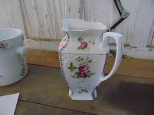 lot 3683 image: Large Square Pitcher