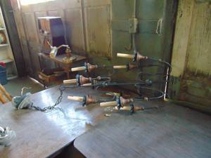 lot 3758 image: Pair of Light Fixtures -