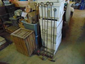 lot 3773 image: Numbered Branding Irons - Incomplete Set
