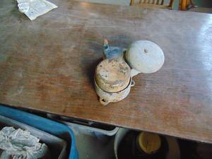 lot 3774 image: 8 Cast Alarm Bell
