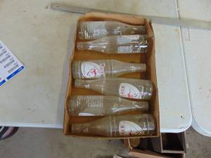 lot 3786 image: Selection of Husker Soda Bottles