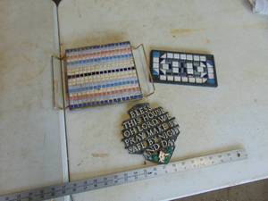 lot 3797 image: Trivets - 2 Tiled