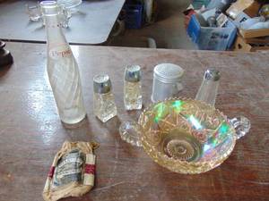 lot 3808 image: Soda Bottle - Salt and Peppers and more