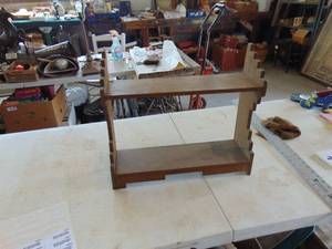 lot 3853 image: Wooden What Not Shelf